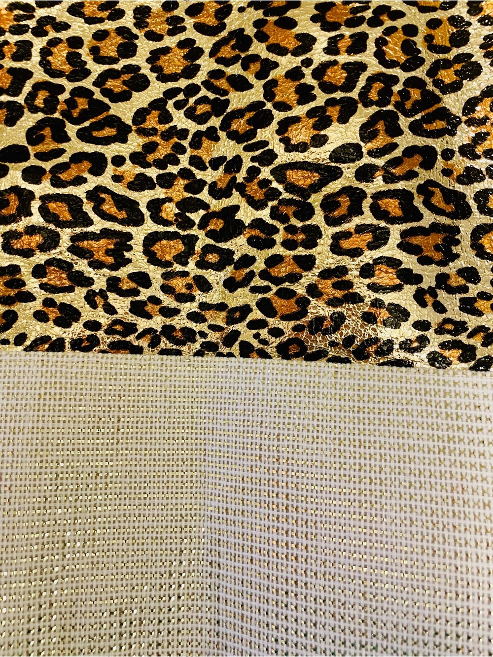 Leopard Print Tote Bag with Rope Handles - Picture 5 of 15